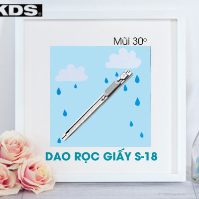 DAO RỌC GIẤY KDS S-18