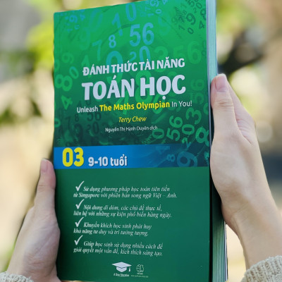 Sách Đánh Thức Tài Năng Toán Học 3, 4, 5 ( Combo 3 Cuốn ) - Tổng hợp kiến thức toán học lớp 3 đến lớp 6, Hiệu sách Genbooks