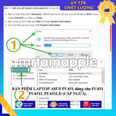 BÀN PHÍM LAPTOP ASUS PU451 dùng cho PU451 PU451L PU451LD (CÁP NGỬA) - Hàng Nhập Khẩu New Seal