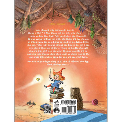 Bộ ba phép thuật - Úm ba la hiện ra nhà sạch