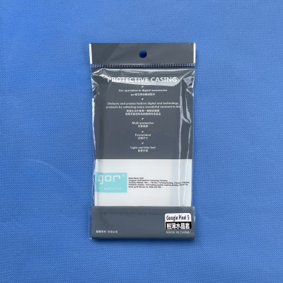 Ốp lưng silicon Gor cho Google Pixel 5 siêu mỏng, có gờ bảo vệ camera- Hàng nhập khẩu