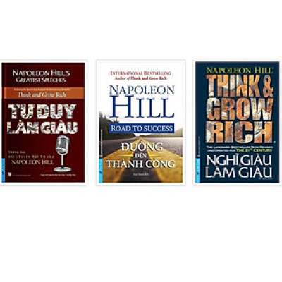Sách - Combo Tư Duy Làm Giàu + Đường Đến Thành Công + Nghĩ Giàu Làm Giàu - First News