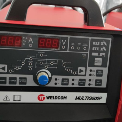 MÁY HÀN TIG MULTIG 500P WELDCOM (CHỨC NĂNG TIG/QUE) WELCOM - HÀNG CHÍNH HÃNG