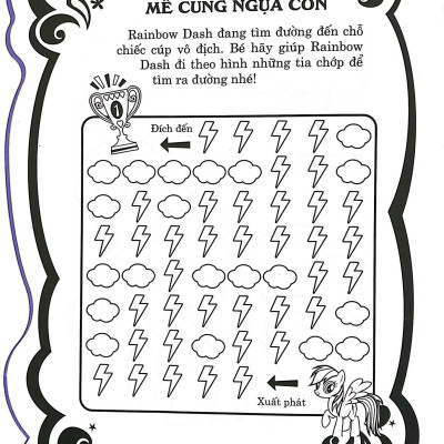 Bộ Sách My Little Pony - Tô Màu Và Các Trò Chơi (Bộ 3 Cuốn)