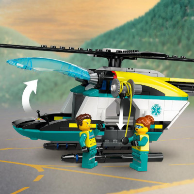 Đồ Chơi Lắp Ráp Trực Thăng Cấp Cứu Chuyên Dụng LEGO CITY 60405 (226 chi tiết)
