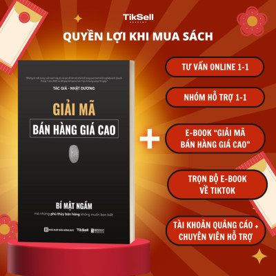 Combo 2 Cuốn sách "GIẢI MÃ BÁN HÀNG GIÁ CAO" - BÍ MẬT NGÂM mà những Phù Thủy Bán Hàng không muốn bạn biết