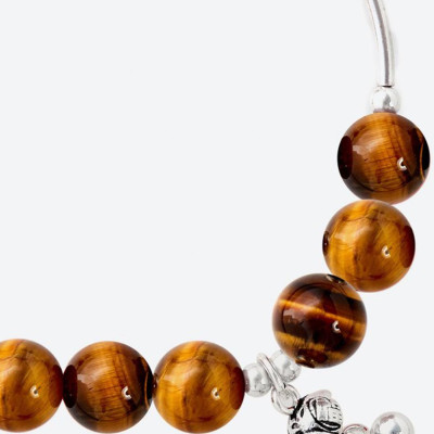 Vòng tay đá thiên nhiên charm hồ lô size hạt 8mm - Ngọc Quý Gemstones