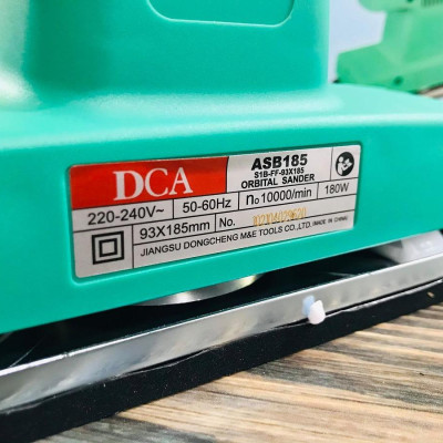 MÁY CHÀ NHÁM HÌNH CHỮ NHẬT 93MM 180W DCA ASB185 - HÀNG CHÍNH HÃNG