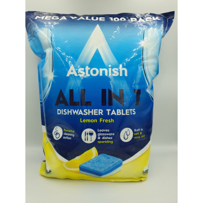 100 viên rửa chén bát tất cả trong 1 Astonish C2171 