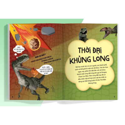 Sách Big Bang - Bách Khoa Và Khám Phá Thế Giới Khủng Long - Megabook