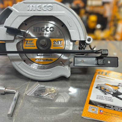 MÁY CƯA ĐĨA TRÒN 185MM 1600W INGCO CS18568 - HÀNG CHÍNH HÃNG