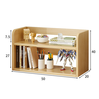 Kệ sách để bàn gỗ mdf phủ melamin chống xước thương hiệu IGA - GA37