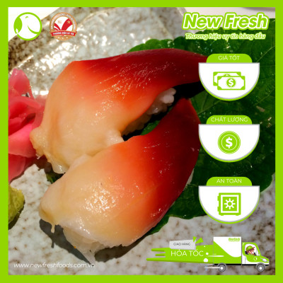 Sò Đỏ Hokkigai Sashimi Nhật Bản - Hộp 1Kg