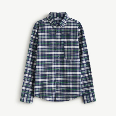 Áo sơ mi caro nam vải flannel. Fitted - ROUTINE 10F25SHL001