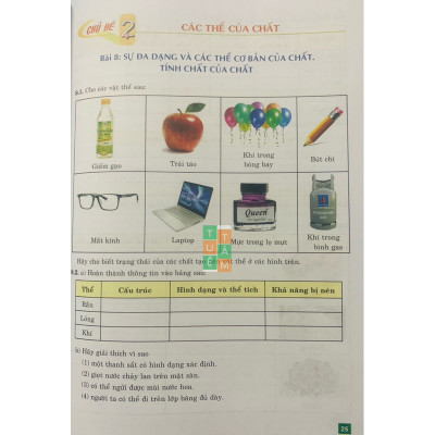 Sách - Bài tập cơ bản và nâng cao Khoa học tự nhiên 6 (ĐT)