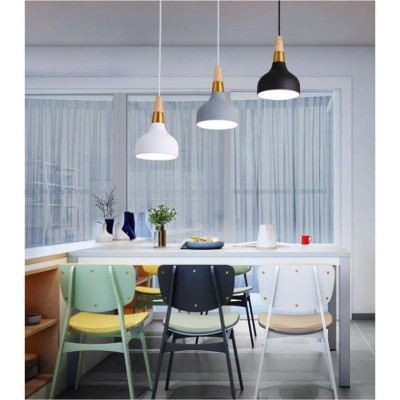 Đèn thả bàn ăn KATANA phong thái Bắc Âu, đèn thả phòng tiếp khách thời thượng kèm bóng LED chuyên dụng