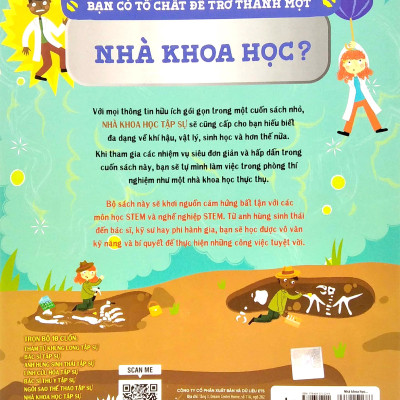 Tủ Sách Giáo Dục Stem: Nhà Khoa Học Tập Sự