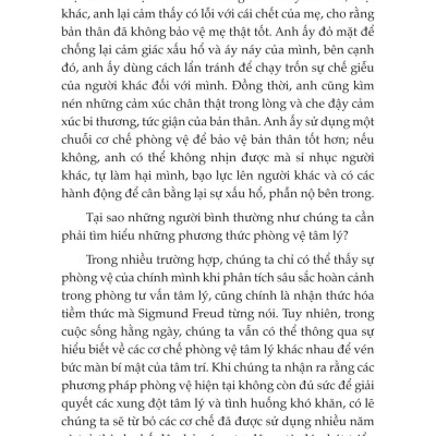 Giải Mã Cơ Chế Phòng Vệ Tâm Lý Con Người