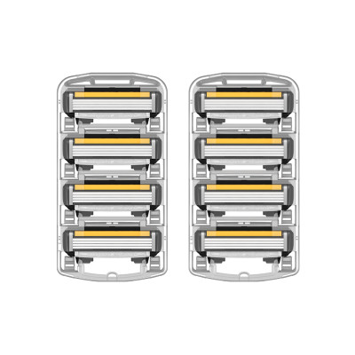 DORCO PACE 4 - Dao Cạo Râu Hàn Quốc 4 Lưỡi - Hộp Làm Quà Tặng Gồm 1 Cán và 9 Đầu Cạo