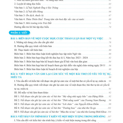 Sách - Chinh Phục Ngữ Văn - Kỹ Năng Đọc Hiểu Và Viết Theo Các Thể Loại Lớp 6 - Tập 2