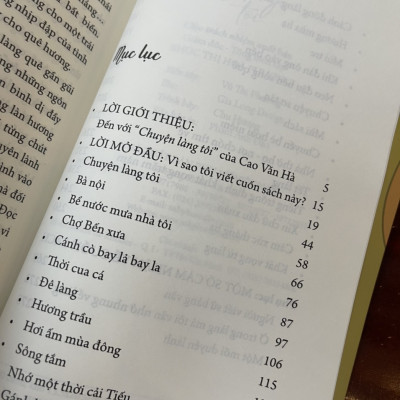 CHUYỆN LÀNG TÔI – Cao Văn Hà – NXB Phụ Nữ Việt Nam (bìa mềm)