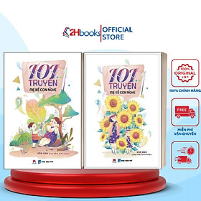 Sách- Combo (2 Tập) -101 Truyện Mẹ Kể Con Nghe- 2HBooks