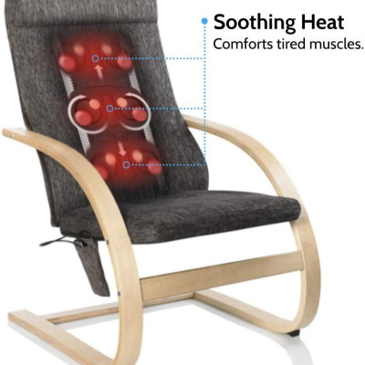 Ghế Massage thư giãn USA Shiatsu 3D cao cấp HoMedics MCS-1200H (3D Shiatsu Massaging Lounger) nhập khẩu USA