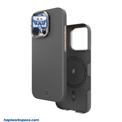 Ốp Lưng hàng chính hãng WiWU Aramid Armor Wi-DCC-208 cho iP 16 Pro Max