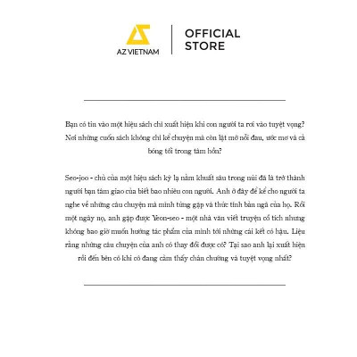 Sách Hiệu Sách Ma Mị - AZB