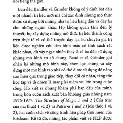 NLP Căn Bản (Tái Bản)