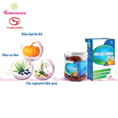 Tiền liệt vương - Hỗ trợ giảm tiểu đêm, tiểu buốt - Hộp 60 viên chính hãng Tuệ linh