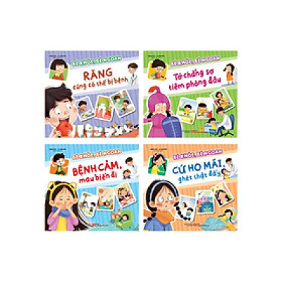 Combo Bé Khỏe, Bé Ngoan (Bộ 4 Cuốn) - ML