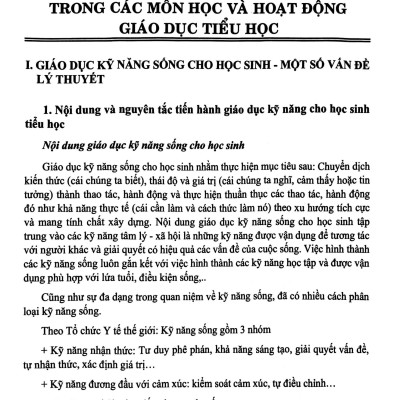 Sách - Bộ Tài Liệu Giáo Dục Kỹ Năng Sống Dành Học Sinh Tiểu Học