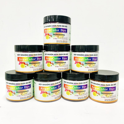 1 Thùng Bột Màu Hoa Tươi "chuyên nghiệp" nhuộm đổi màu hoa cắt cành ( Gồm 8 màu x 1 hủ 110gr)