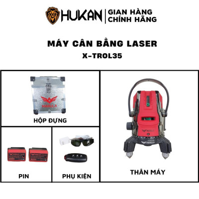 MÁY CÂN BẰNG LASER 5 TIA X-TROL35 - MARULA - HÀNG CHÍNH HÃNG