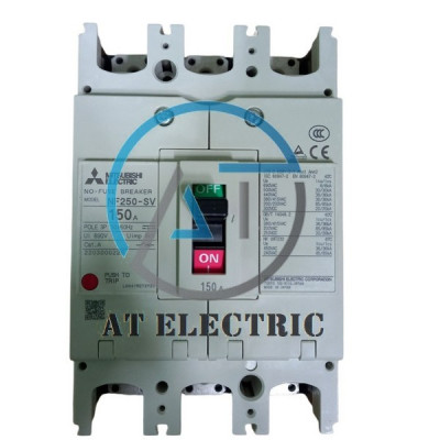 Cầu dao / Aptomat tự động (MCCB) Mitsubishi NF250-SV 3P 150A | Hàng Chính Hãng