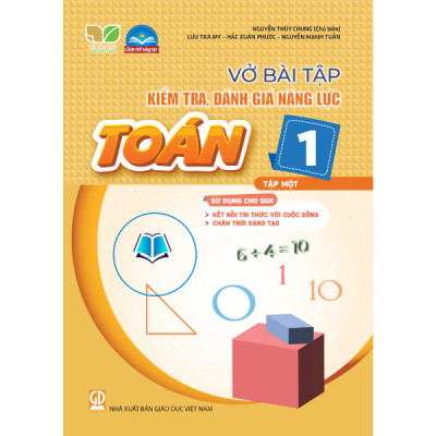Sách - Vở bài tập kiểm tra, đánh giá năng lực Toán 1 -Tập 1.2 SGK Kết nối , Chân Trời