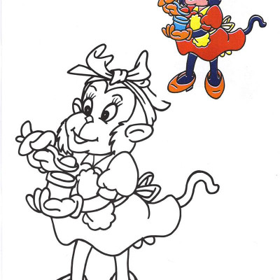 Bé Tập Tô Màu - Các Loại Thú