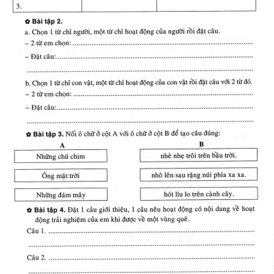 Sách tham khảo- Vở Ôn Tập Cuối Tuần Tiếng Việt Lớp 3 (Dùng Kèm SGK Kết Nối Tri Thức Với Cuộc Sống)_HA