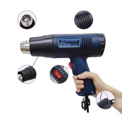 Máy Khò Nhiệt Công Suất Lớn 2000W– Bọc Dán Decal, Màng Co, Đóng Gói Hàng Hóa