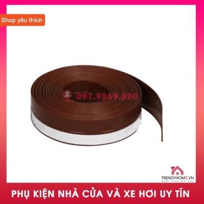 Ron Cao Su Dán Khe Hở Chân Cửa nhiều size Ngăn Bụi Nước Côn Trùng Gioăng dán cửa Silicone