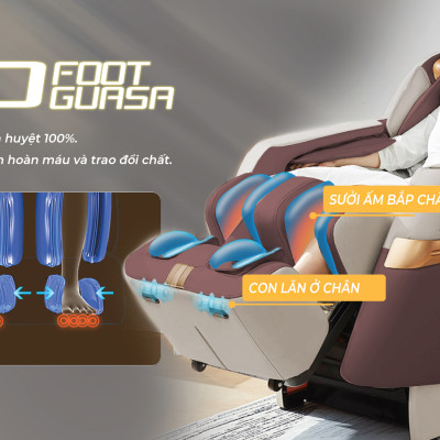 |MUA 1 TẶNG 1| Ghế Massage Toàn Thân S5 SuperChair + G RELAX EZ| 3 năm bảo hành chính hãng