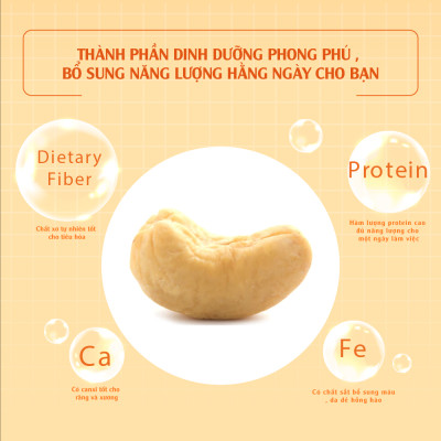 Hạt Điều Có Muôi 1kg Dan D Pak