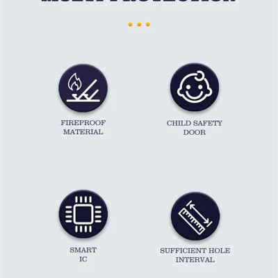 Ổ cắm đa năng 2500W hỗ trợ sạc nhanh QC18W PD20W LDNIO SC2311 _ Hàng chính hãng