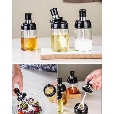 Hũ Đựng Gia Vị Có Muỗng Tiện Lợi