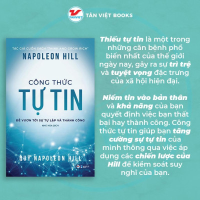 Sách - Công Thức Tự Tin Để Vươn Tới Sự Tự Lập Và Thành Công - Napoleon Hill - Tân Việt Books