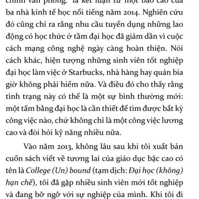 Những Ngã Rẽ Nghề Nghiệp _AL