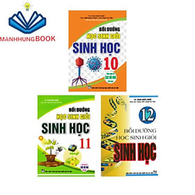sách - combo bồi dưỡng học sinh giỏi sinh học - phan khắc nghệ 10 - 11 - 12