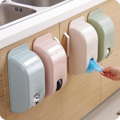  Hộp đựng túi nilon, thông minh túi đựng rác dán tường Hộp rút túi nilon gắn tường tiện dụng tiếp kiệm chi phí tái sử dụng túi nilon