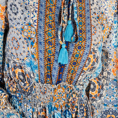 Đầm Boho Dài Tay Isla Bonita